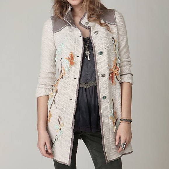 Free People Jackets & Blazers - Free People Sweater Jacket